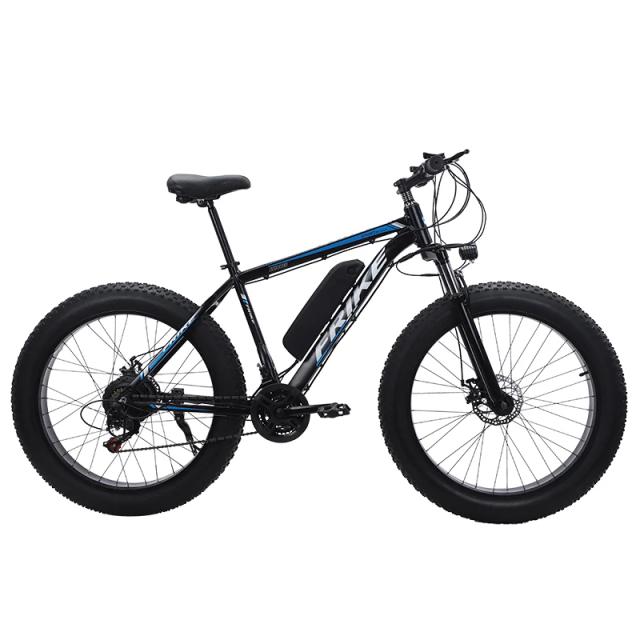 Bicicleta elétrica 1000w 7/21 velocidades Elektro Bike 26*4.0 Polegada pneu gordo Bicicleta elétrica 48v 13a bateria