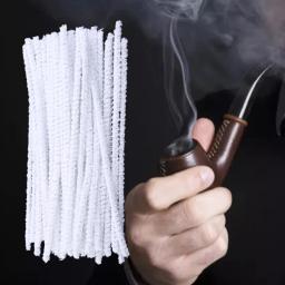 50 unidades pacote limpador cachimbo prático bâtonnet Tiges outil nettoyage Rod - Image 2