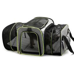 Portáteis Pet Carriers Bolsas, Bolsa de Ombro, Respirável, Dobrável, Mochila De Viagem Ao Ar Livre, Transporte De Carro, Gato Saco Gaiola - Image 2