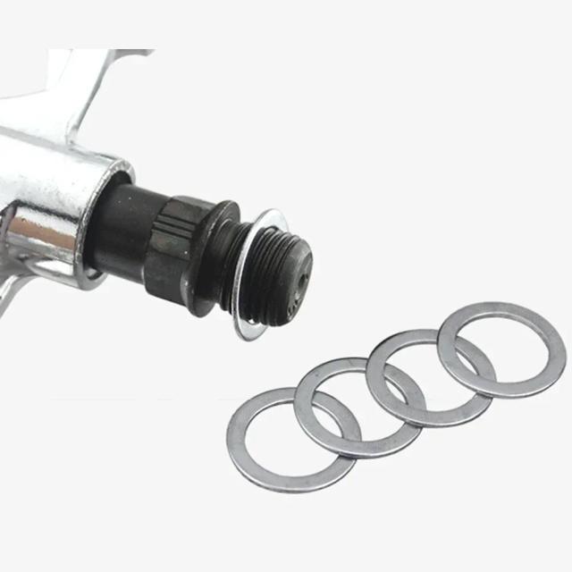 Pedal Spacer de Aço Inoxidável para Protetor de Crankset de Bicicleta - Acessórios em Cor Prata