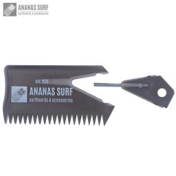 Ananas cera de surf pente prancha sup cera remover pente com fin chave para esportes aquáticos surf - Image 2