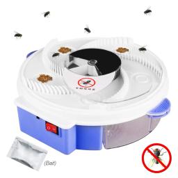 Elétrica USB Flycatcher automático, Armadilhas de insetos, Fly Trap, Rejeitar pragas, Controle Repeller, Catcher Killer, Indoor e Outdoor Fly Trap - Image 1