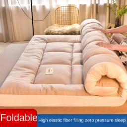Portátil auto-inflável colchão de algodão cama, mobília do quarto, Futon japonês para dormir, Queen colchão duplo, Casal Mats - Image 1