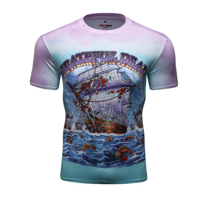 Rash Guard Masculino Personalizado para MMA e Jiu Jitsu - Tópicos de Treino para Muay Thai e Fitness com Estampa Gráfica