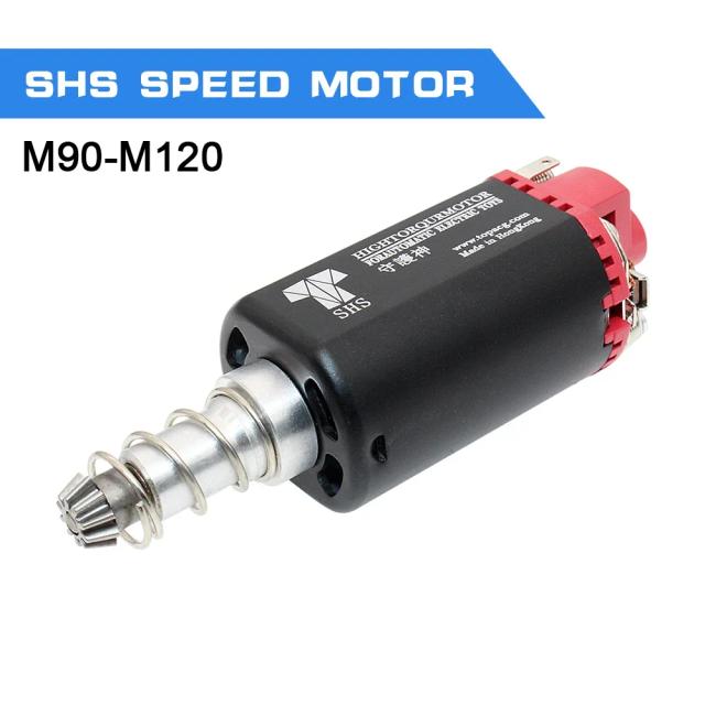 SHS AEG 480 Motores Longo Eixo Alto Torque, Motores de Alta Velocidade para Arma De Caixa De Velocidades, M16, M14, MP5, Airsoft Gel Blaster, Arma Acessórios