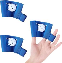Mini Luvas De Treinamento De Beisebol, Luva Leve De Softball, Dois Dedos, Apanhador De Teia, Bolas De Prática De Tamanho De Golfe, 1Pc - Image 1
