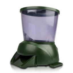 Alimentador automático de peixes com grande capacidade, dispositivo de alimentação automático alimentado por bateria, cronometrado e quantitativo - Image 1
