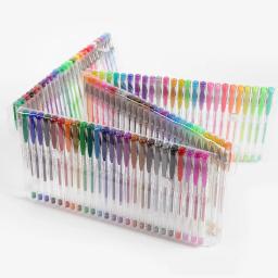 Conjunto de canetas gel coloridas para colorir livros, desenho Doodle artesanato, Scrapbook Journaling Planner, material escolar, 100pcs - Image 3