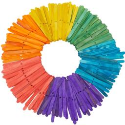 De madeira Fixo Handmade Vela Fazendo Conjunto, Pavio Colorido, Fio De Algodão, Wax Wick, Arco-íris, Suporte, Suporte De Linha, 50Pcs - Image 6