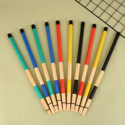 Bamboo drummer drummer with rubber handle, 1pair, percussão accessories, drummer - Image 2