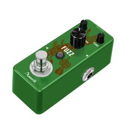 Amuzik-Fuzz Pedal para guitarra elétrica e baixo, efeito Fuzz tradicional, Full Metal Shell, True Bypass, LEF-306 - Image 3