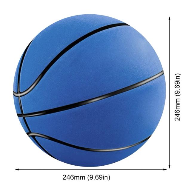 Basquete Antiderrapante para Adultos e Adolescentes - Treinamento Resistente e de Alta Elasticidade, Tamanho 7 para Uso Interno e Externo