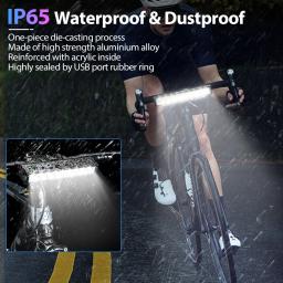 Newboler luz dianteira da bicicleta 10000 lúmen luz 10000mah lanterna à prova dwaterproof água carregamento usb mtb estrada ciclismo lâmpada acessórios - Image 4