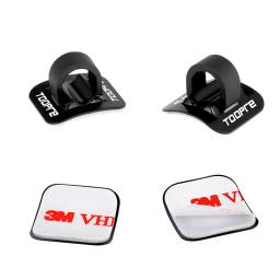 5/10pc tubo de óleo da bicicleta alumínio braçadeira fixa conversão armadilha adaptador bicicleta shifter cabo freio conjunto quadro u fivela tubo clipe guia - Image 2