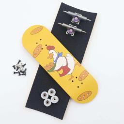 Conjunto de escala de madeira de 29 mm com rodas de rolamento de caminhão de metal Pro Deck - Image 5