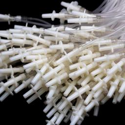 10 pces tubos de gavage em linha reta papagaio pombo pássaro aves domésticas acessórios de injeção alimentação para manual aves alimentando as peças da seringa - Image 6