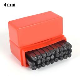 27 pçs ferramenta de artesanato de couro selos maiúsculas letra alfabeto conjunto perfurador aço metal artesanato kits de ferramentas A-Z 2-6mm - Image 3