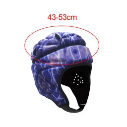 Capacete de Rugby Respirável Anti-Colisão para Crianças, Equipamento de Proteção, Chapelaria para Futebol, Crianças Jogando, Lançador, Treinamento, Juventude - Image 4