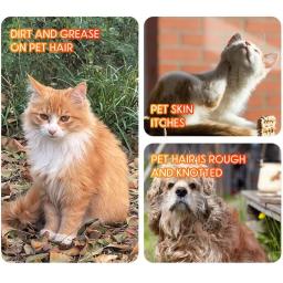 Gel De Banho Desodorizante Natural Para Animais De Estimação, Shampoo Dog, Shampoo Cat, Comichão E Eliminação De Odor - Image 5