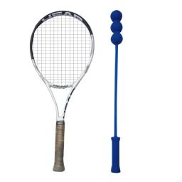 Chicote de tênis treinador prática treinamento esportes ao ar livre tenis masculino acessórios padel com bolas crianças homens e mulher - Image 1