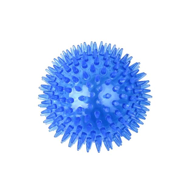 Bola Interativa para Cães: Brinquedo Residual e Squeaky com Cuidado Dental e Limpeza dos Dentes