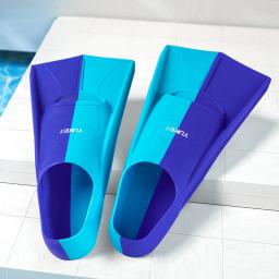 Nadadeiras de mergulho profissional para homens e mulheres, nadadeiras de treinamento de natação, barbatanas curtas de natação, Kids Flippers Equipment Set - Image 2