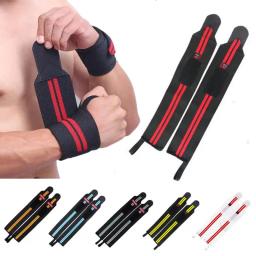 1 par pulseira suporte de pulso levantamento de peso ginásio treinamento suporte de pulso cinta envoltório crossfit powerlifting cinta de cinta de pulso - Image 2