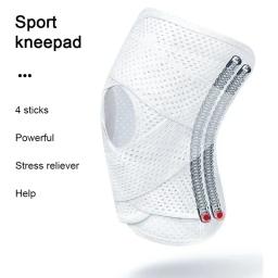 Joelheiras Elásticas Pressurizadas para Homens e Mulheres, Joelheira Esportiva, Protetor De Artrite Articulações, Equipamento De Fitness, Protetor De Cinta De Voleibol, 1Pc - Image 5