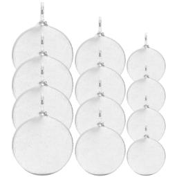 Treinamento Meshed Shooting Targets, Placa para Archery Practice, Manganês Steel Piece, 12Pcs - Image 2