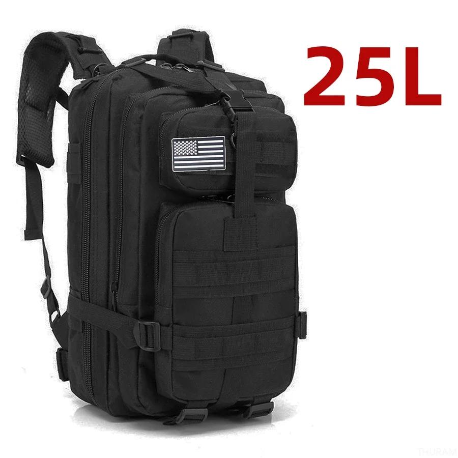 25l/50l resistente náilon impermeável tático esportes trekking pesca caça acampamento caminhadas saco mochila ao ar livre - Image 1