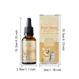 Essência Reparadora de Pele Pet, Ferida Pele Gato e Cachorro, Cuidado Musgo, Comichão no Cabelo, Essência, 30ml - Image 3