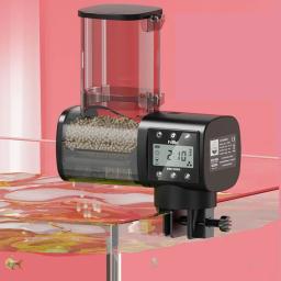Alimentador automático de peixes para aquário Alimentador automático inteligente, sincronismo digital, Wi-Fi, controle remoto sem fio - Image 1