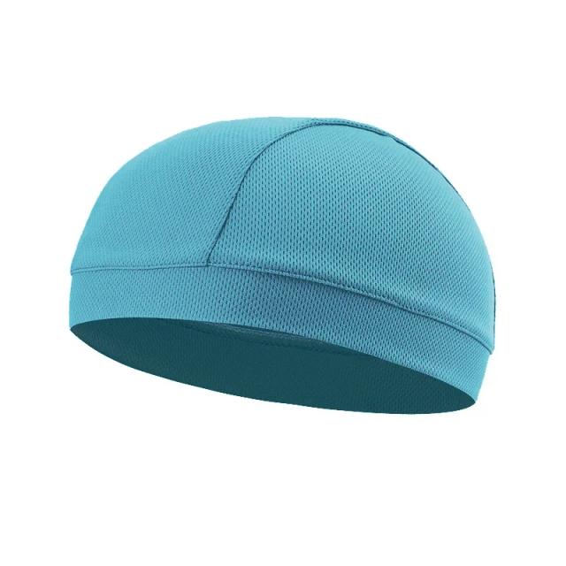 Capacete Respirável para Motocicleta e Ciclismo: Chapéu Antissuor de Secagem Rápida para Esportes ao Ar Livre no Verão