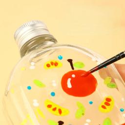 Pintura em Vidro Tinta Acrílica, Resistente ao Sol, Pigmento à Base de Água, Artigos de Arte, Pedra Cerâmica pintada à Mão, 20ml, 24 cores - Image 2