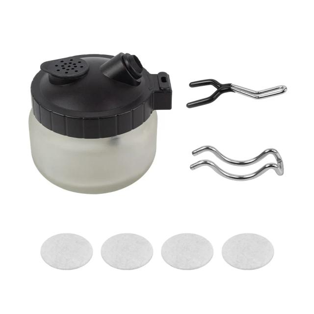 Kit Completo de Limpeza para Aerógrafo com Escovas Pot Holder e Agulhas de 0.2, 0.3 e 0.5 para Manutenção Eficiente e Desempenho Duradouro da Pistola de Pulverização