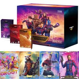 Coleção Anime Cards Box, Personagens periféricos, Anime Brinquedos, Galáxia, Guardiões, Aventura, Marvel, Homem-Aranha, Autografado - Image 1