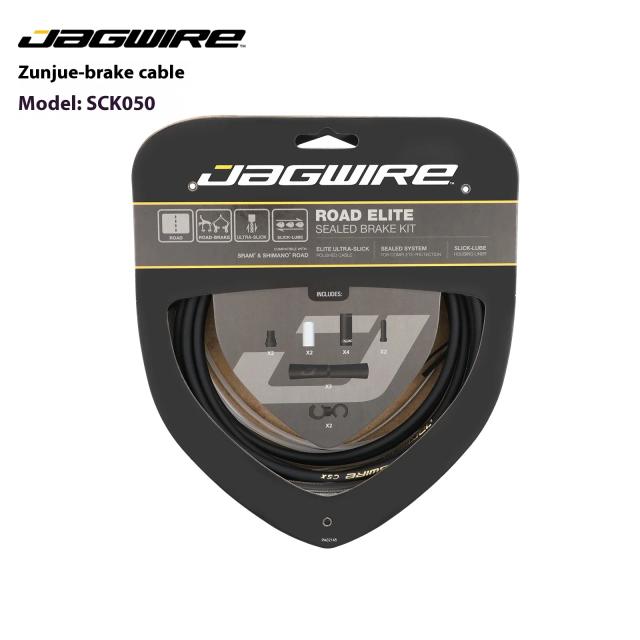 Jagwire Road Pro Kit Completo Cabos de Freio e Câmbio para Bicicleta de Estrada