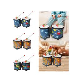 Tambor de mão africano para prática de tambor de iluminação musical 5 6 polegadas bongos para meninas - Image 4