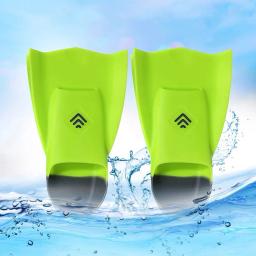 Barbatanas de treinamento de natação profissional adulto, barbatanas de silicone flexíveis, barbatanas de mergulho, borracha, esportes aquáticos, sapatos de praia - Image 1