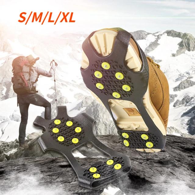 Pregos Anti-Skid de Termoplástico para Sapatos de Escalada em Neve e Gelo - Crampons de Alta Performance
