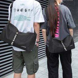 Mulheres ginásio saco de treinamento de fitness à prova dwaterproof água saco de viagem ao ar livre duffle sacos de natação esportes ultraleve yoga ginásio mochila esportiva - Image 2