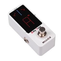 Mooer MTU1 Pedal afinador de guitarra para bebês, pedal para instrumentos elétricos, alta precisão, baixo, true bypass, ajuste de precisão - Image 2