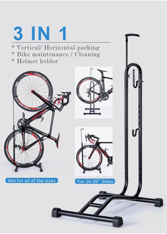 Rack Multifuncional para Bicicletas: Suporte para Estacionamento, Manutenção e Armazenamento em Garagem