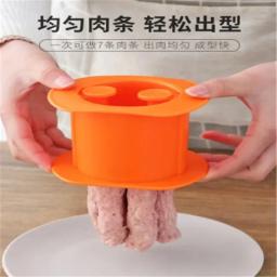 Uma imprensa para fazer carne e salsicha, cozinha gadget, cachorro-quente, hambúrguer, carne, massas, ferramentas artesanais - Image 3