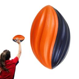 Slow Rebound Spiral Rugby Ball para crianças, treinamento, esportes indoor e ao ar livre, brinquedos sólidos, 5 em - Image 1