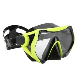 Óculos de proteção de natação mergulho snorkeling máscara de mergulho de vidro snorkel equipamento de esportes aquáticos vidro temperado grande vista óculos de natação - Image 3