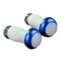 Led luz de segurança para ciclismo, bicicleta volta sinal, guidão, plug final, luz vermelha, magnético, 1 par - Image 6