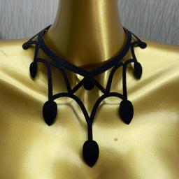 Decoração do pescoço para Dança Latina, Dança de Salão Acessório, DIY Matching Neck Band, 10pcs por lote - Image 5