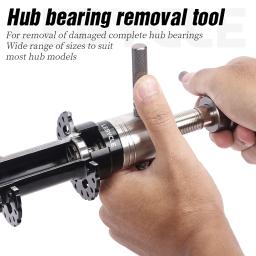 Lebycel mtb ferramenta de remoção de rolamento de cubo de bicicleta de estrada ferramenta de rolamento freehub ferramenta de rolamento de cubo de bicicleta ferramenta de reparo de rolamento de cubo de bicicleta - Image 2