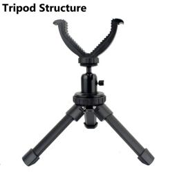 Durável alumínio tiro resto tripé, altura ajustável Rifle, V Yoke Stand, construção portátil para o alvo, rotação de 360 graus - Image 1